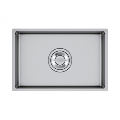 Franke Box DrainMax BDX 210/110-65 zlewozmywak stalowy 69x45 cm stal szlachetna szczotkowana 127.0755.501