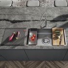 Franke Box DrainMax BDX 210/110-80 zlewozmywak stalowy 84x45 cm stal szlachetna szczotkowana 127.0755.502