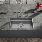 Franke Box DrainMax BDX 210/110-80 zlewozmywak stalowy 84x45 cm stal szlachetna szczotkowana 127.0755.502
