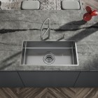 Franke Box DrainMax BDX 210/110-80 zlewozmywak stalowy 84x45 cm stal szlachetna szczotkowana 127.0755.502