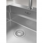 Franke Box Pro BXX PRO 210-50 TL zlewozmywak stalowy 53x51 cm stal szlachetna szczotkowana 127.0749.856