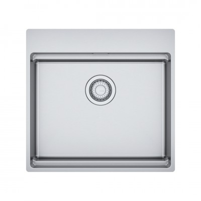 Franke Box Pro BXX PRO 210-50 TL zlewozmywak stalowy 53x51 cm stal szlachetna szczotkowana 127.0749.856