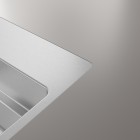 Franke Box Pro BXX PRO 210-50 TL zlewozmywak stalowy 53x51 cm stal szlachetna szczotkowana 127.0749.856