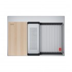 Franke Box Pro BXX PRO 210-70 TL zlewozmywak stalowy 73x51 cm stal szlachetna szczotkowana 127.0749.857