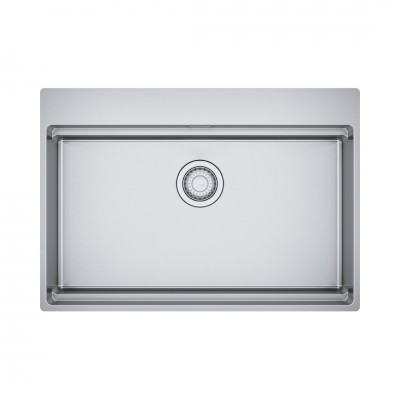 Franke Box Pro BXX PRO 210-70 TL zlewozmywak stalowy 73x51 cm stal szlachetna szczotkowana 127.0749.857