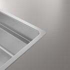 Franke Box Pro BXX PRO 210/110-50 zlewozmywak stalowy 53x44 cm stal szlachetna szczotkowana 127.0749.858