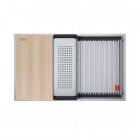Franke Box Pro BXX PRO 210/110-70 zlewozmywak stalowy 73x44 cm stal szlachetna szczotkowana 127.0749.859