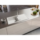 Franke Maris MXK 611‑100 zlewozmywak ceramiczny 100x50 cm biały polarny 124.0745.380