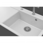 Franke Mythos MYK 611-100 zlewozmywak ceramiczny 100x51 cm komora z prawej biały polarny 124.0749.510