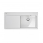 Franke Mythos MYK 611-100 zlewozmywak ceramiczny 100x51 cm komora z prawej biały polarny 124.0749.510