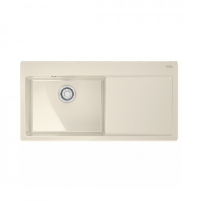 Franke MythosX MYK 611-100 zlewozmywak ceramiczny 100x51 cm komora z lewej kremowy 124.0749.513