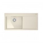 Franke MythosX MYK 611-100 zlewozmywak ceramiczny 100x51 cm komora z lewej kremowy 124.0749.513