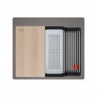 Franke Kanon KNG PRO 610-53 zlewozmywak 59x51 cm Fragranit+ kamienny szary 114.0749.558
