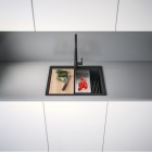 Franke Kanon KNG PRO 610-53 zlewozmywak 59x51 cm Fragranit+ czarny mat 114.0749.631