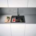 Franke Kanon KNG PRO 610-53 zlewozmywak 59x51 cm Fragranit+ czarny mat 114.0749.632