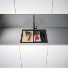 Franke Kanon KNG PRO 610-53 zlewozmywak 59x51 cm Fragranit+ czarny mat 114.0749.632