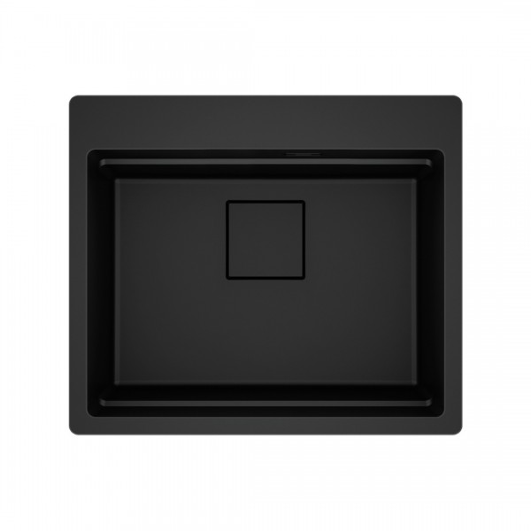 Franke Kanon KNG PRO 610-53 zlewozmywak 59x51 cm Fragranit+ czarny mat 114.0749.632