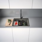 Franke Kanon KNG PRO 610-53 zlewozmywak 59x51 cm Fragranit+ łupkowy szary 114.0749.633