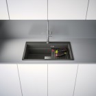 Franke Kanon KNG PRO 610-73 zlewozmywak 79x51 cm Fragranit+ łupkowy szary 114.0749.639