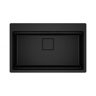 Franke Kanon KNG PRO 610-73 zlewozmywak 79x51 cm Fragranit+ czarny mat 114.0749.642