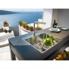 Franke Atlas Neo pull-out spray bateria kuchenna stojąca z wyciąganą wylewką stal szlachetna 115.0741.710