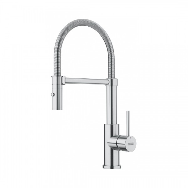Franke Smart Glenda semi-pro bateria kuchenna stojąca z wyciąganą wylewką stal szlachetna 115.0747.475