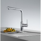 Franke Urban 2.0 L pull-out bateria kuchenna stojąca z wyciąganą wylewką chrom 115.0755.340