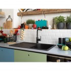 Franke Urban 2.0 L pull-out bateria kuchenna stojąca z wyciąganą wylewką onyx 115.0755.388