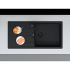Franke Centro CNG 611-100 XL zlewozmywak 100x50 cm Fragranit+ czarny mat 114.0757.426