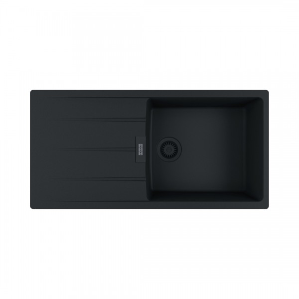 Franke Centro CNG 611-100 XL zlewozmywak 100x50 cm Fragranit+ czarny mat 114.0757.426