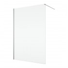 Ronal Easy 2.0 ścianka prysznicowa wolnostojąca Walk-in 80 cm srebrny połysk D400805007