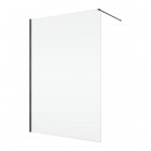 Ronal Easy 2.0 ścianka prysznicowa wolnostojąca Walk-in 80 cm gunmetal szczotkowany D400802607