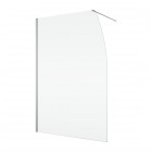 Ronal Easy 2.0 ścianka prysznicowa wolnostojąca Walk-in 90 cm srebrny połysk D40S0905007