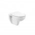 Roca Victoria miska WC wisząca Rimless z deską WC wolnoopadającą A34HV02000