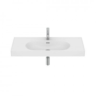 Roca Meridian umywalka 100x46 cm ścienna / meblowa biały mat A327746620