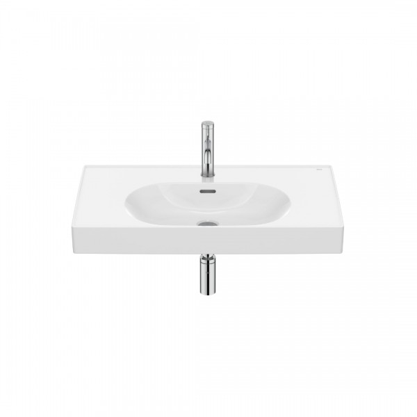Roca Meridian umywalka 80x46 cm ścienna / meblowa biała Supraglaze® A327745S00