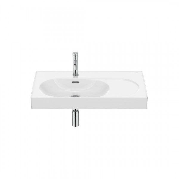 Roca Meridian umywalka 80x46 cm ścienna / meblowa lewa biała A327743000