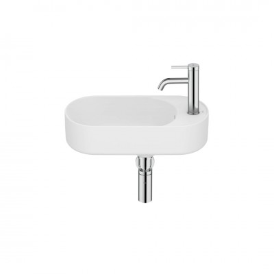 Roca Meridian Compacto umywalka 50x27,5 cm ścienna biały mat A327740620