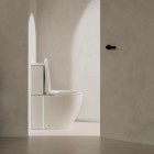 Roca Meridian miska WC Rimless Vortex do kompaktu przyścienna biała A342747000
