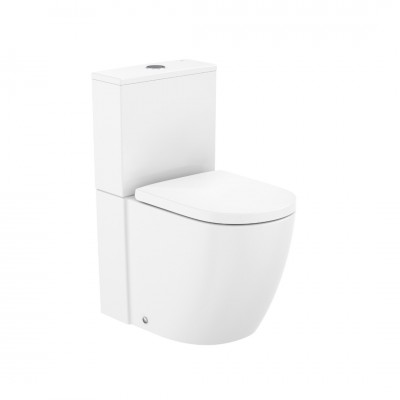 Roca Meridian miska WC Rimless Vortex do kompaktu przyścienna biała A342747000
