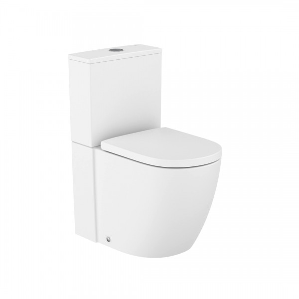 Roca Meridian miska WC Rimless Vortex do kompaktu przyścienna biały mat A342747620