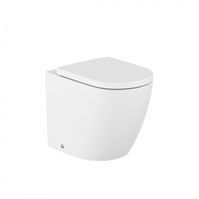 Roca Meridian miska WC stojąca Rimless Vortex przyścienna biały mat A347747620