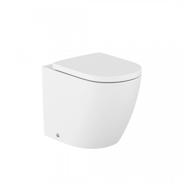 Roca Meridian miska WC stojąca Rimless Vortex przyścienna biały mat A347747620