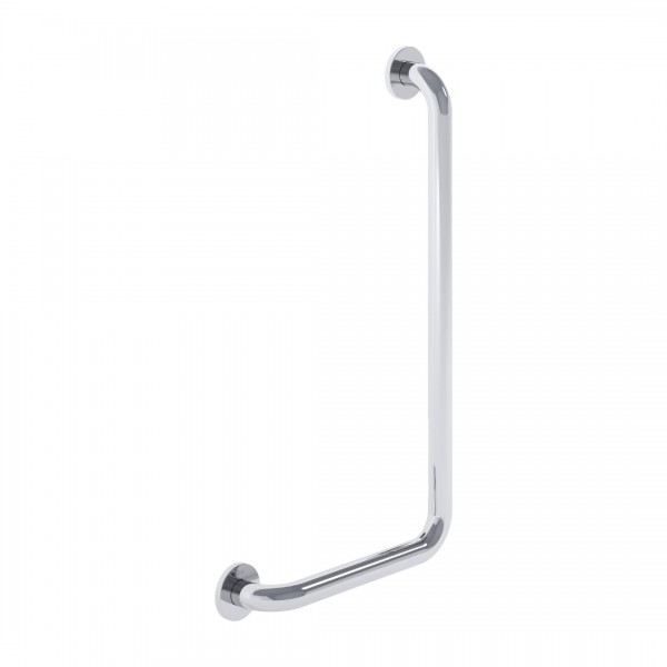 Roca Access Pro M1 poręcz kątowa 90º 61x30,5 cm prawa stal nierdzewna połysk A817184C00