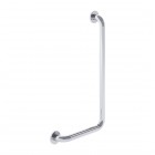 Roca Access Pro M1 poręcz kątowa 90º 61x30,5 cm prawa stal nierdzewna połysk A817184C00