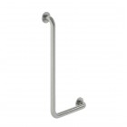 Roca Access Pro M1 poręcz kątowa 90º 61x30,5 cm lewa stal nierdzewna matowa A817185C20