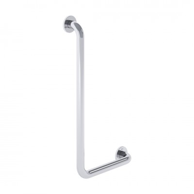 Roca Access Pro M1 poręcz kątowa 90º 61x30,5 cm lewa stal nierdzewna połysk A817185C00