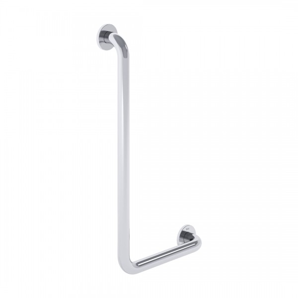 Roca Access Pro M1 poręcz kątowa 90º 61x30,5 cm lewa stal nierdzewna połysk A817185C00