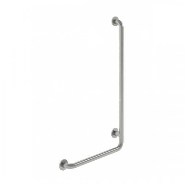 Roca Access Pro M1 poręcz kątowa 90º 95x50 cm prawa stal nierdzewna matowa A817186C20