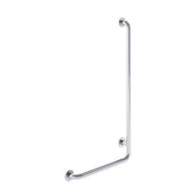 Roca Access Pro M1 poręcz kątowa 90º 95x50 cm prawa stal nierdzewna połysk A817186C00